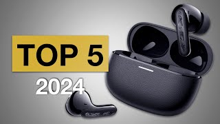 LOS MEJORES AURICULARES BLUETOOTH CON CANCELACIÓN DE RUIDO DE 2024  TOP 5 AURICULARES TWS BARATOS [upl. by Nilloc715]