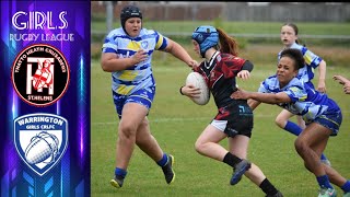 U12 Girls rugby league Warrington Vs Thatto Heath Crusaders Full Match [upl. by Ganley152]