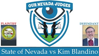 The State of Nevada vs Kim Blandino August 11 2020 [upl. by Kciremed]