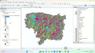 StreamRiver Order from a Digital Elevation Model DEM using ArcGIS [upl. by Eceinehs]