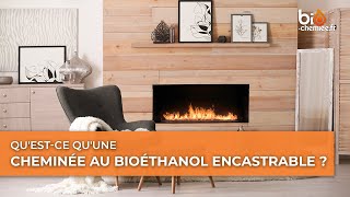 Questce quune cheminée au bioéthanol encastrable [upl. by Watkins]