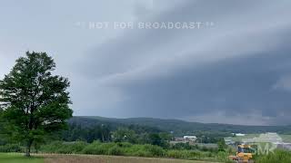 07172024 Danbury CT  Supercell amp Funnel Cloud [upl. by Asit70]