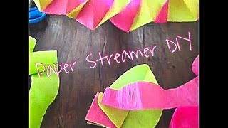 Paper Streamer Decorations [upl. by Lia]