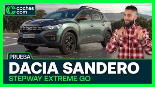 Desafiando expectativas con el DACIA SANDERO STEPWAY EXTREME GO 🔥 Prueba  Opinión  cochescom [upl. by Hartzel507]