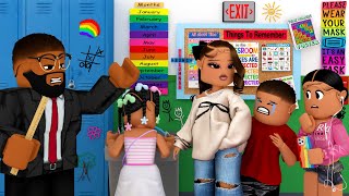 KIDS NEW SCHOOL ORIENTATION TOUR STRICT PRINCIPAL  Bloxburg Family Roleplay [upl. by Ettelrats]