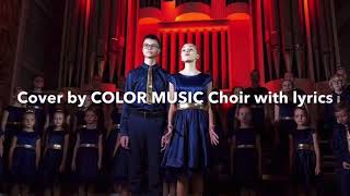 Alan Walker amp Ava Max  Alone cover by COLOR MUSIC Choir with lyrics [upl. by Showker]