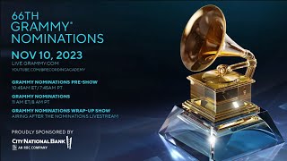 The 2024 GRAMMY Nominations Are TODAY Friday Nov 10 2023 [upl. by Araiek]