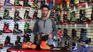 Tecina Mach Ski Boot Series  Boot Liner review 2017 [upl. by Ultann]