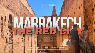 We spent 2 days in Marrakech Morocco 🇲🇦  Riad tour Bargaining in the souks We got scammed [upl. by Girovard]