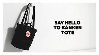 Say hello to Kånken Tote  Kånken  Fjällräven [upl. by Suhsoj]