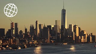 New York City Skyline Amazing Places 4K [upl. by Radloff]