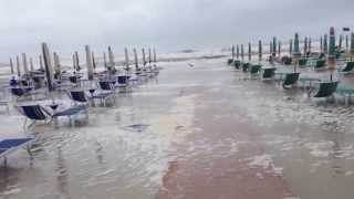 BIBIONE 2013  Mareggiata  160513 [upl. by Htebyram]