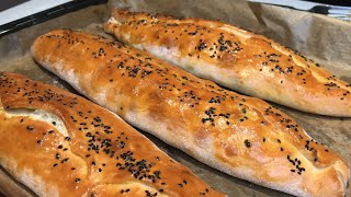 Ispanaklı Kapalı Pide 🤤 👍🏻  Marifetli Eller Tarif  Rezept [upl. by Shamus]