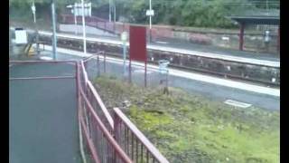 Barnhill Railway Station in Glasgow Scotland [upl. by Anselme]