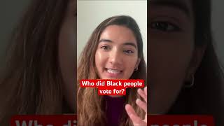 Who did Black people vote for in the General Election [upl. by Gilchrist664]