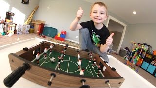 FATHER SON MINI FOOSBALL [upl. by Hotchkiss]