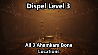 Dispel Level 3 All 3 Ahamkara Bone Locations [upl. by Ahscrop663]