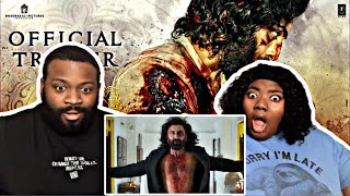 ANIMAL OFFICIAL TRAILER REACTION 🧑🏾‍💻‼️  Ranbir Kapoor [upl. by Augie929]