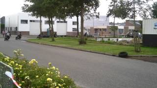 Klassieke demo motorraces witte paal Schagen 2014 [upl. by Asiaj]