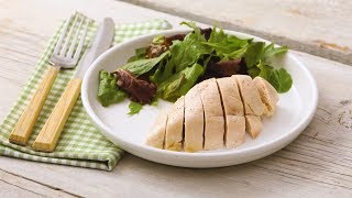 Poached Chicken Breasts Martha Stewart [upl. by Buskirk]