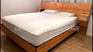 Floating Bed Frame 30 DIY everything you need [upl. by Nevar]