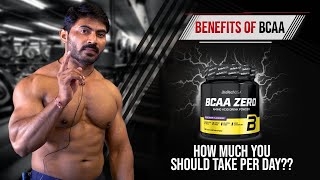 Benefits of BCAA  How much you should take Per day [upl. by Primavera]