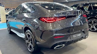 New MERCEDES GLC Coupe 2024  FIRST LOOK amp visual REVIEW AMG Line [upl. by Nivrac800]