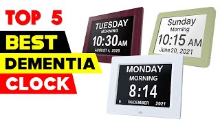 Top 5 Best Dementia Clocks Reviews in 2024 [upl. by Miharbi]