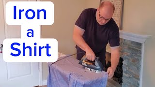 How to Iron a Shirt [upl. by Sllew846]