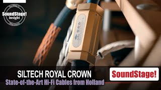 The Rolex of HiFi Cables  Siltechs Flagship Royal Crown Series  SoundStage InSight April 2023 [upl. by Hardie]