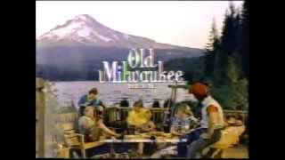 1984 Old Milwaukee beer commercial Featuring Mt Hood Oregon [upl. by Arimihc]