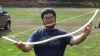 Making a Gull Wing Style PVC Bow in Under 20 Minutes at the Sammamish Knapp In [upl. by Imogen]