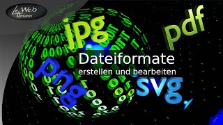 Dateiformate jpg png svg und pdf  Inkscape Tutorial 02 [upl. by Sirois214]