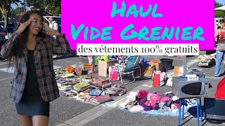 GRAND VIDE GRENIER DAIX EN PROVENCE  ASTUCE POUR AVOIR DES VETEMENTS GRATUITS  💰 haul  try on [upl. by Bergen61]