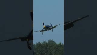 YAK 3 landing at Port Townsend [upl. by Stacia]