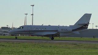 NetJets Europe Cessna 680A Citation Latitude CSLTL cn 680A0186 [upl. by Arikihs]