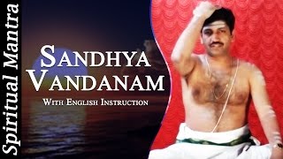 Sandhyavandanam in See Learn And Perform Sandhyavandanam Yajur  Smartha [upl. by Mairym856]