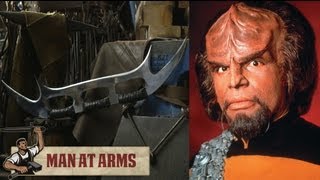 Klingon Batleth Star Trek  MAN AT ARMS [upl. by Aicillyhp]