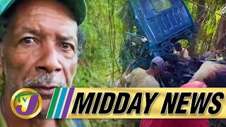 Truck Plunges 300 ft Off Road  Escapees Still at Large 2 Dead tvjmiddaynews [upl. by Caravette305]