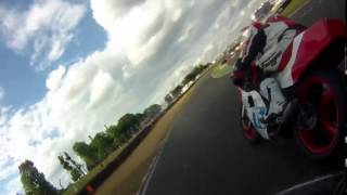 Onboard Yamaha TZ 350 Brands Hatch [upl. by Ailongam306]