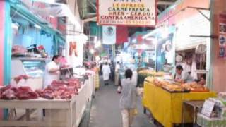 Mercado Merced Meat Market Walkthrough Mexico City [upl. by Leanne]