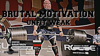 BRUTAL STRONGMAN AND POWERLIFTING MOTIVATION  WSM  REAL INSANE DEADLIFT  unfit weak  IPF Arnold [upl. by Miah]