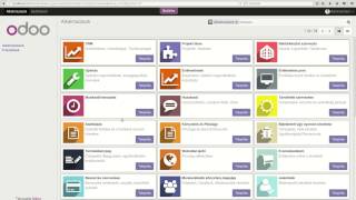 Odoo 100 tutorial 1rész [upl. by Vizza474]