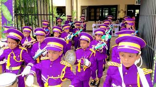 Purple cute Kids Band playing දන්නෝ බුදුන්ගේ Danno budunge On Prefect Day 2024 [upl. by Gerianna]