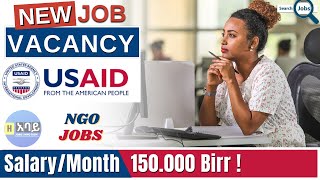 NGO Job vacancy 2022 today USAID Ethiopia Job Vacancy 2022 [upl. by Amling404]