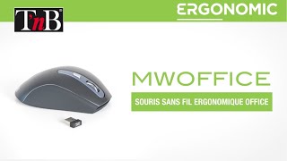 ERGONOMIC  Souris sans fil pour bureau  MWOFFICE [upl. by Sweatt]