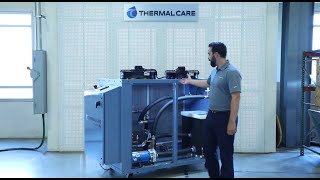 Thermal Care NQSeries 440 Ton AirCooled amp WaterCooled Packaged Portable Chiller Review [upl. by Sila712]