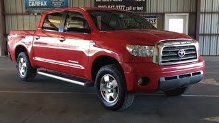 2008 Toyota Tundra Limited Crew Max Review [upl. by Nivrem]