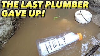 Blocked Drains for months as NO Plumber wanted to go near it [upl. by Ellenoj718]