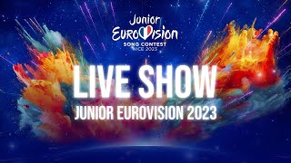 Junior Eurovision Song Contest 2023  Live Show  Nice France 🇫🇷  Heroes  VOTE  JESCTV [upl. by Trilly651]